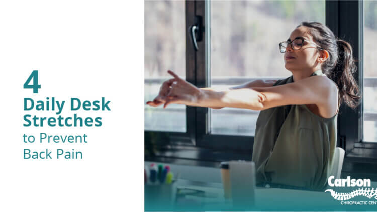 4 Daily Desk Stretches to Prevent Back Pain