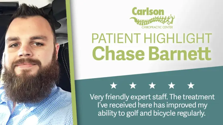 Carlson Chiropractic Patient Highlight: Chase Barnett