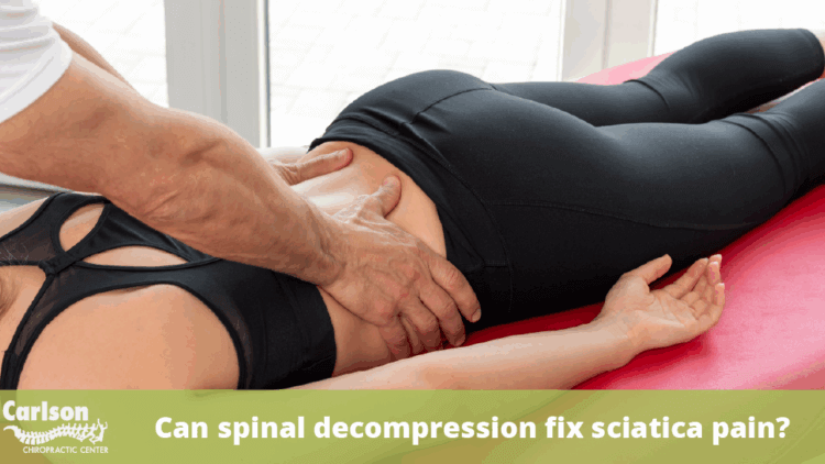 Can spinal decompression fix sciatica pain?